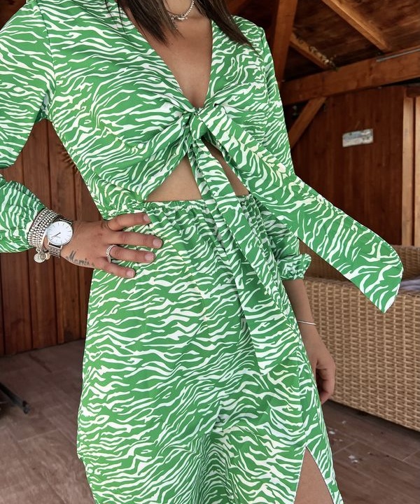 Alternative view of Robe Aly verte