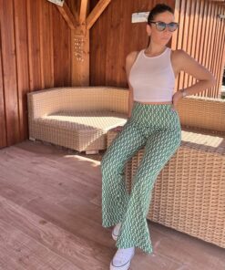 Alternative view of Pantalon Kiara vert