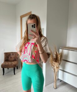 Alternative view of Cycliste vert