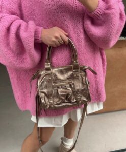 Sac Inaya bronze metallisé