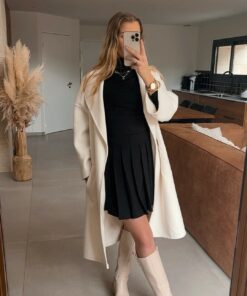 Alternative view of Jupe écolière noir