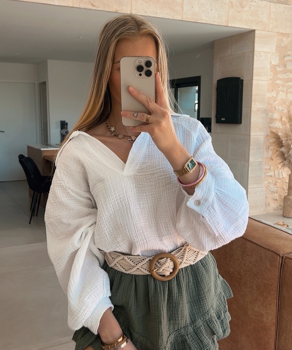 Jupe June kaki