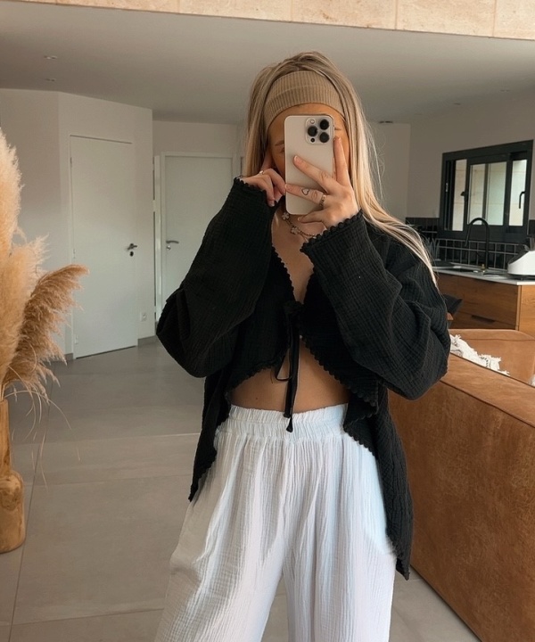 Blouse Fiona noir