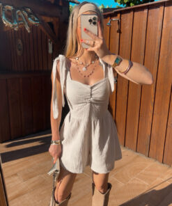 Alternative view of Combishort Nina beige