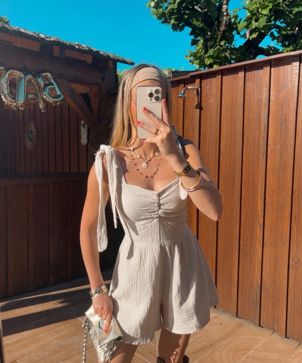 Combishort Nina beige