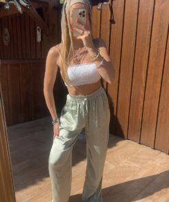 Pantalon Alizée vert