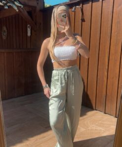 Alternative view of Pantalon Alizée vert