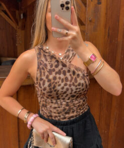 Body léopard marron