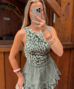 Body léopard kaki