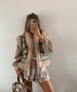 Alternative view of Gilet Western kaki