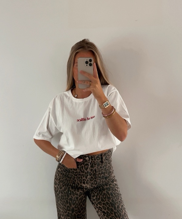 Tee-shirt Out blanc