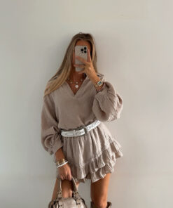 Alternative view of Jupe June beige