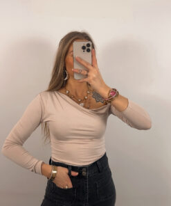 Alternative view of Haut Zora beige