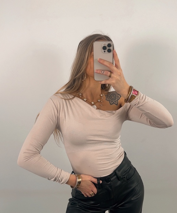 Haut Zora beige