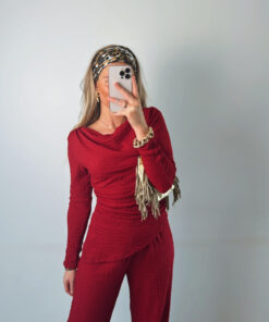 Ensemble Adéle rouge