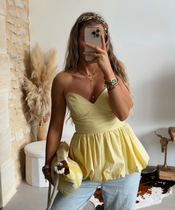 Alternative view of Top Ballon jaune