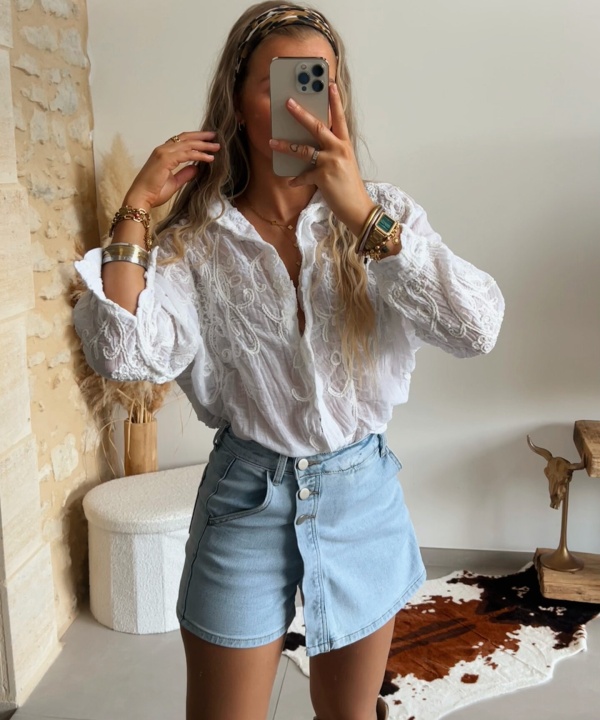 Jupe short Mila