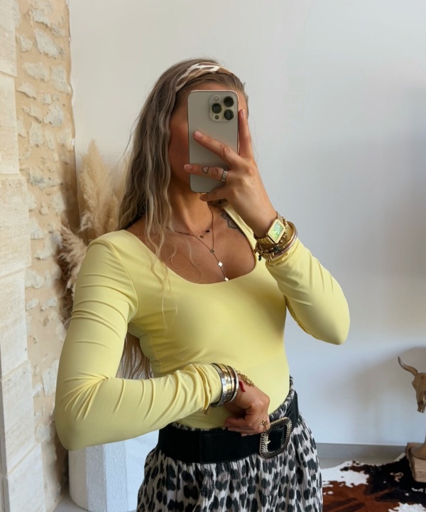 Body Livia jaune