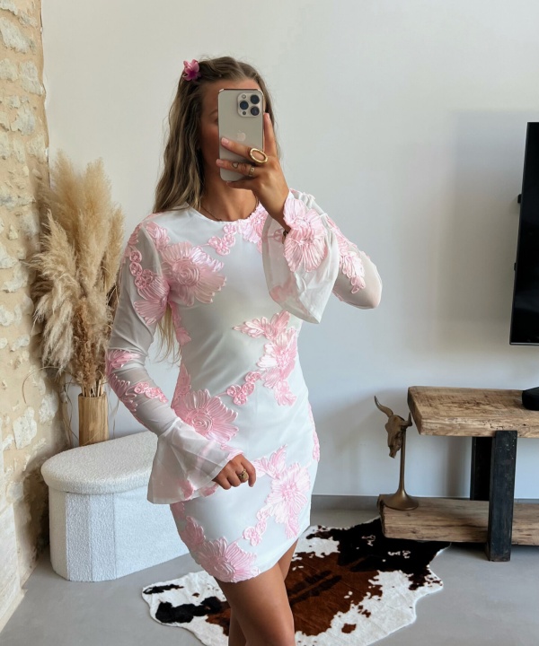 Robe Taila rose