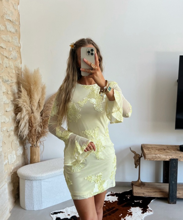 Robe Taila jaune