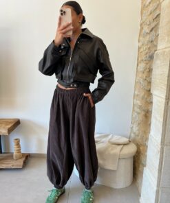 Alternative view of Pantalon Ballon choco