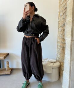 Pantalon Ballon choco