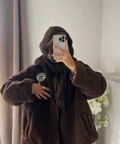 Alternative view of Cagoule choco