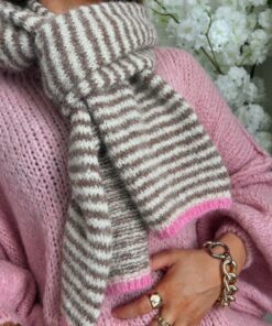 Alternative view of Écharpe Zoé ecru