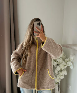 Alternative view of Veste Blake beige