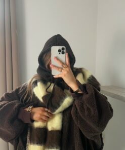 Alternative view of Écharpe Sarah jaune