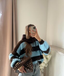 Alternative view of Pull Avabelle bleu