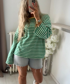 Alternative view of Top rayé Calvi