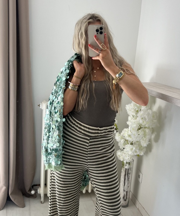 Alternative view of Pantalon Hazel kaki