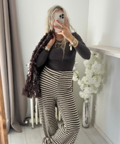 Alternative view of Pantalon Hazel choco