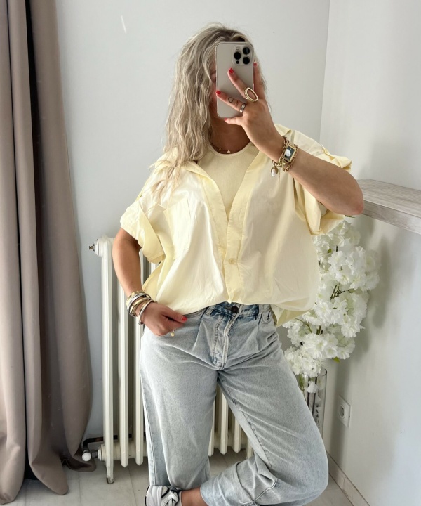 Chemise Siena jaune