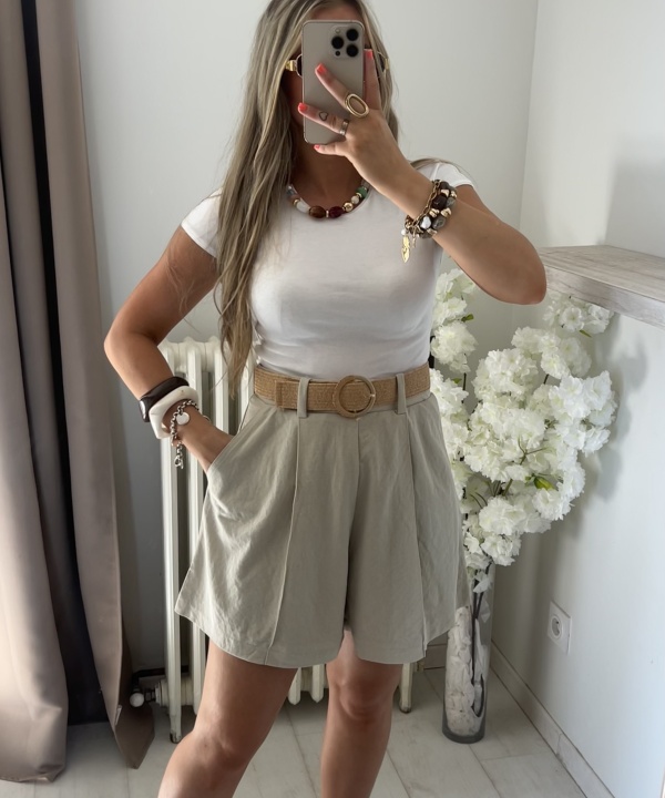 Short Joye beige