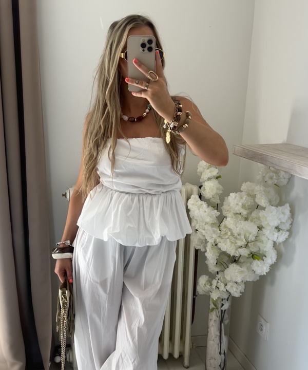 Ensemble Ella blanc